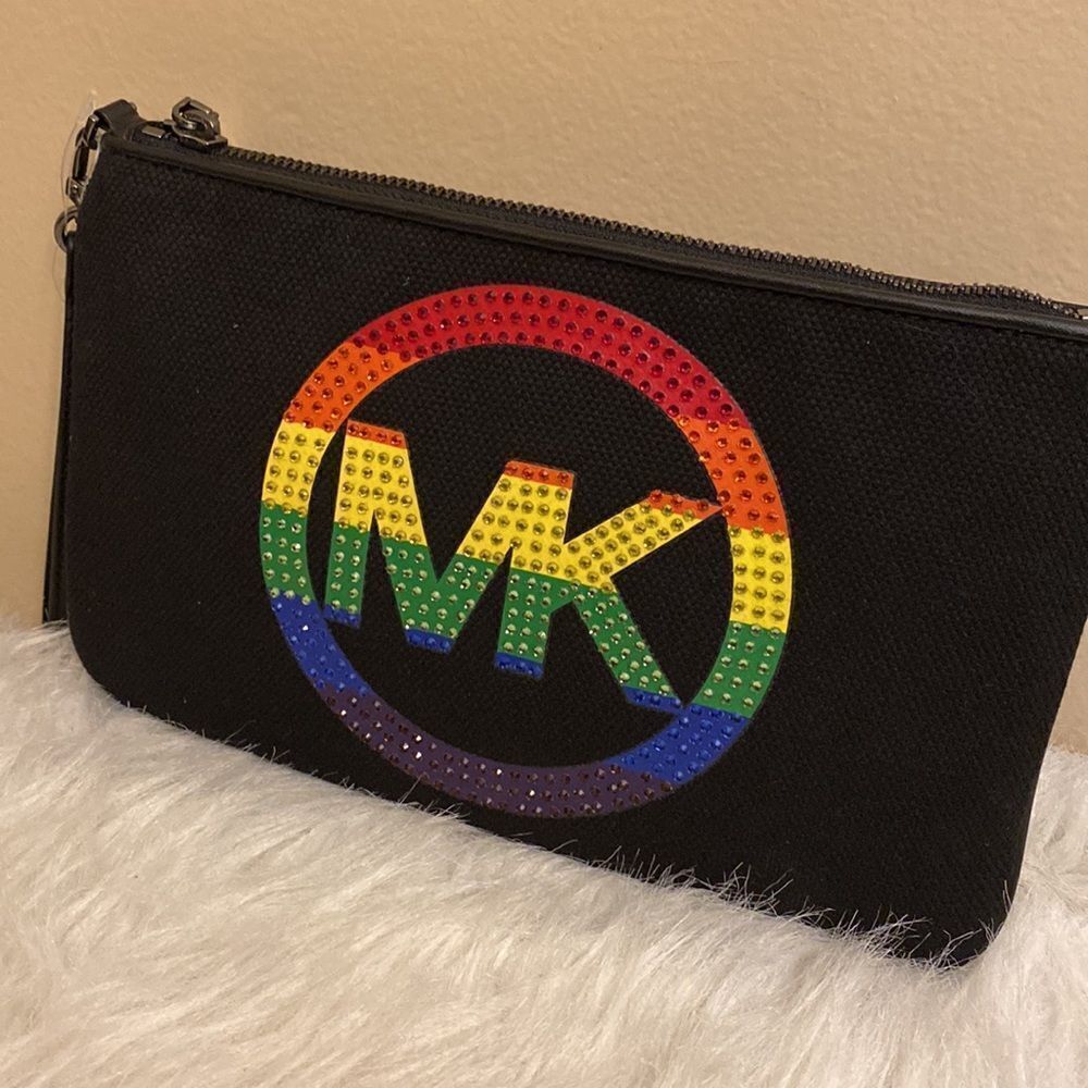 🌈NWOT Michael Kors Jet Set Zip Clutch Wristlet🌈 - Picture 4 of 8